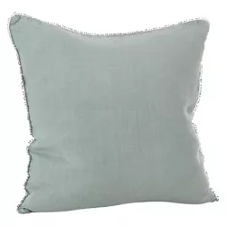 20"x20" Oversize Pom-Pom Design Square Throw Pillow - Saro Lifestyle