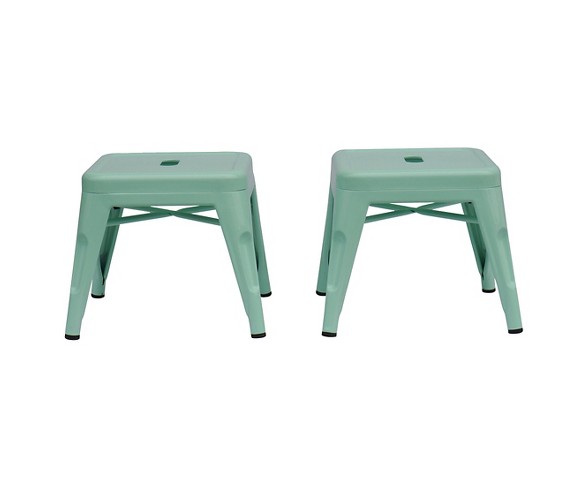 Metal Kids Stool (Set of 2) - Reservation Seating&#153; by Ace Bayou