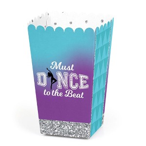 Big Dot of Happiness Must Dance to the Beat - Dance - Birthday Party or Dance Party Favor Popcorn Treat Boxes - Set of 12 - 1 of 4