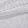 SEVOBAL Bedding Sets, Twin Reversible White Bedspread with Classic Stitch Pattern for Elegant Cottage Style, White, 17.72"*15.35"*6.3" - 4 of 4
