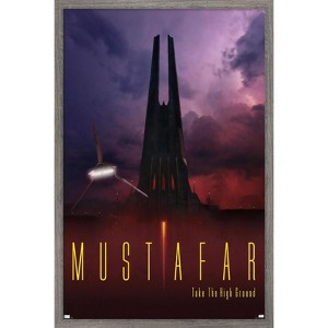 Trends International Star Wars: Mustafar - Visit Mustafar by Russell Walks 23 Framed Wall Poster Prints - 1 of 4
