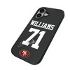 NFL San Francisco 49ers Players Game Tactic Bump Cell Phone Case for Apple iPhone 17 Series - 2 of 4