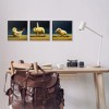 Stupell Industries Yoga Chick Trio Funny Farm Animals Black Framed Giclee Art - 2 of 4