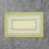Colonial Mills Montego Braided Rug, Lime Twist 5'x7', Rectangle Shape - 2 of 2