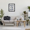 Stupell Industries Pray for Surf Phrase, 25" x 31" - 2 of 4