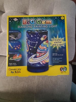 Creativity for Kids Big Gem Diamond Painting Holiday Kit