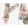 INSPIRE CHIC Women's Sun Protection Cooling Arm Stretch Sleeves Gloves with Thumb Hole 1Pair - 3 of 4