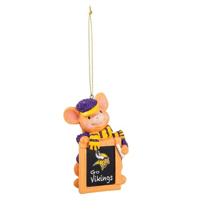 Minnesota Vikings, Holiday Mouse Ornament