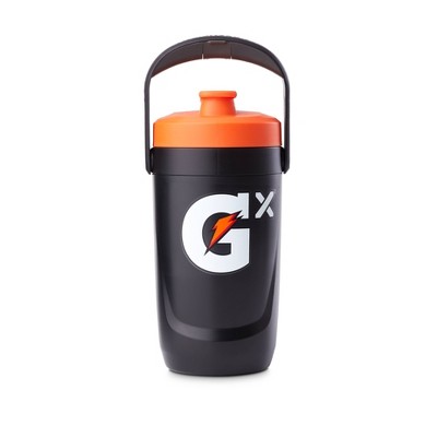 Gatorade Gx 64oz Water Bottle - Black: Portable Plastic Drinkware