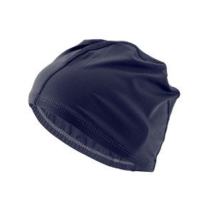 Unique Bargains Elasticity Swim Cap for Adult 5.91"x9.25" 1 Pc - 1 of 4