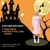 Costume Culture by Franco LLC Strange Girl Pink Women's Costume Dress - 4 of 4