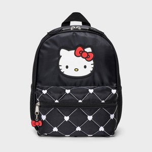 Girls' Hello Kitty 11" Mini Backpack - Black - 1 of 4