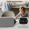 ZAFRO 7-Temp Food Warming Mat, 250W Low Energy Consumption (104°F-212°F), 6H Timer & Child Lock, Ultra-Thin Roll-Up Buffet Hot Plate,Grey - 2 of 4