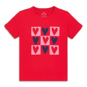 Primary Kids Rainbow Candy Hearts Tee - 1 of 3