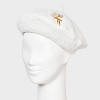 Pearl Embellished Beret Hat - A New Day™ - 2 of 4