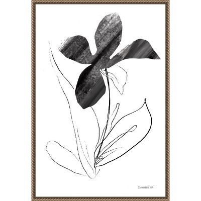 Amanti Art Paradise Plants II by Danhui Nai Canvas Wall Art Print Framed 16 x 23-in.