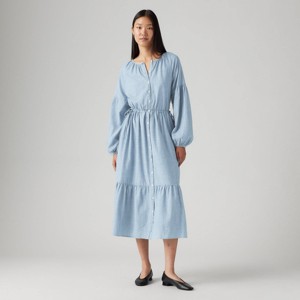 Levi's® Women's Jolene Long Sleeve Maxi Dress - Honestly Happy - 1 of 3