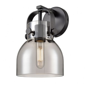 Pilaster II Bell - 1 Light Wall Sconce In Industrial Style-9.75 Inches Tall and 6.5 Inches Wide - 1 of 1