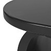 NicBex 39.3" Cloud-Shaped Coffee Table,Side Table with 1.5" Thick Top,Cream Irregular End Table with Curved Legs,Center Table for Living Room - 4 of 4
