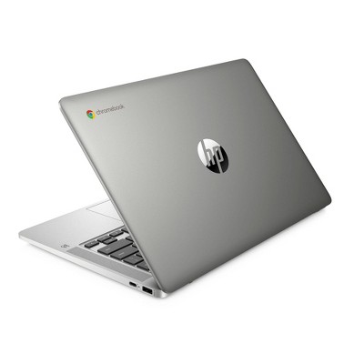 HP 14&#34; Chromebook Laptop - Intel Processor - 4GB RAM Memory - 64GB Flash Storage - Silver (14a-na0052tg)