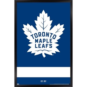 Trends International NHL Toronto Maple Leafs - Logo 21 Framed Wall Poster Prints - 1 of 4