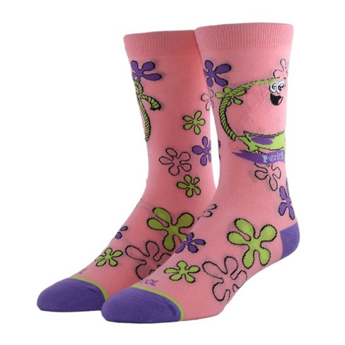 Odd Sox, 90's Squad Nickelodeon Cartoon, Fun Cute Socks for Women, 5-10