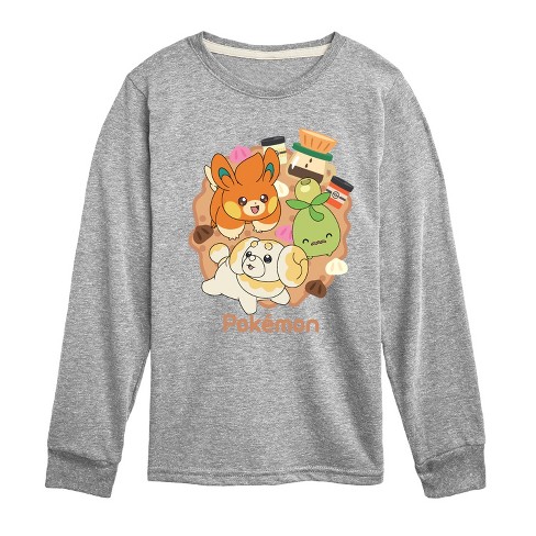 Boys' - Pokémon - Cafe Group Long Sleeve Graphic T-Shirt - image 1 of 3