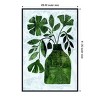 Amanti Art Abstract Green Floral No 2 by Susan Black Framed Canvas Wall Art - 4 of 4