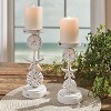 Split P Cove Short Candle Holder - 2 of 3
