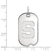 Black Bow Jewelry 10k White Gold Michigan State Spartans NCAA Pendant - 2 of 3