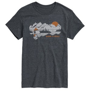 Men's - Peanuts - Take A Hike Short Sleeve Graphic T-Shirt - 1 of 4