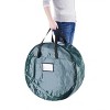 Hastings Home Storage Bag Protection for Artificial Wreath and Garland with Zipper and Handles - 4 of 4