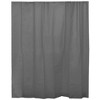 Evideco French Home Goods Extra Long Shower Curtain Liner Plastic 79"L x 71"W - 2 of 4