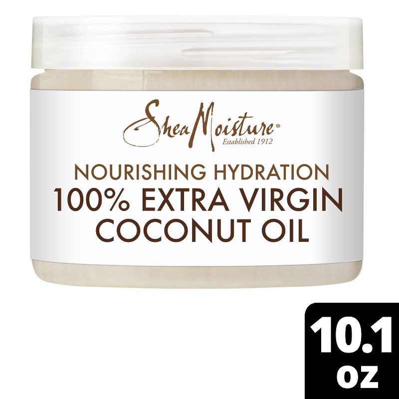 SheaMoisture 100% Extra Virgin Coconut Oil - 10.1 fl oz, 1 of 6