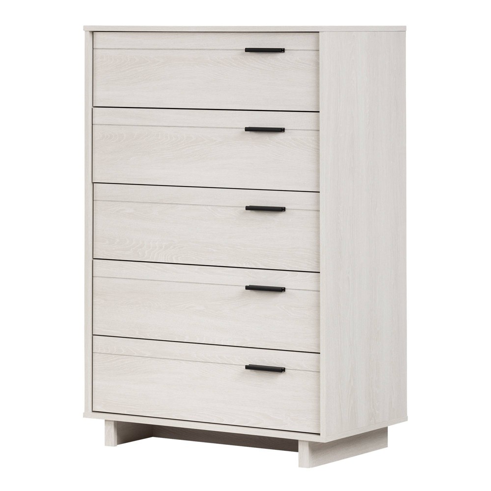 Photos - Dresser / Chests of Drawers Fynn 5-Drawer Kids' Chest Winter Oak - South Shore