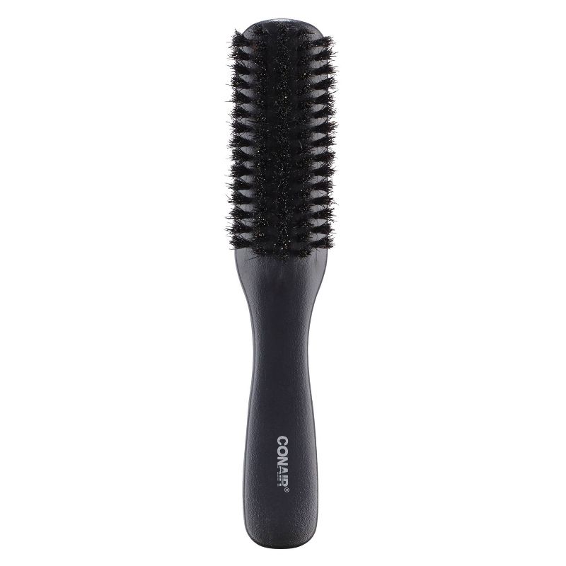 Conair Boar Bristle Grooming Hair Brush - Black, 1 of 5