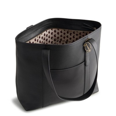 Vera Bradley Women's Leather Original Vera Tote Bag Moonless Night — фото 2