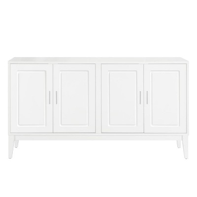 NicBex Large Sideboard Buffet Cabinet with 4 Doors & Adjustable Shelves for Kitchen,Living Room