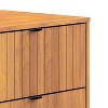 Galano Zaffy 5 Drawer Chest (Interlock) - Amber Walnut - 3 of 4