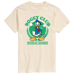 Men's - Disney - Donald Duck Bogey Club Short Sleeve Graphic T-Shirt - 1 of 4