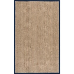 Natural Fiber Twill Plain Seagrass NF111 Indoor Rugs - Safavieh - 1 of 4