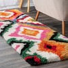 Nuloom Handmade Carnival Abbey Shaggy Indoor Area Rug - 2 of 4