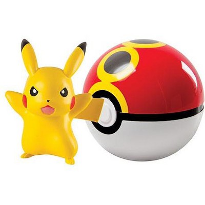 pokemon ball and pikachu