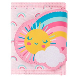 Generic Wallets for Kids, Cute Character Design with Zippered Coin Purse , Hook and Loop Closure - 1 of 4