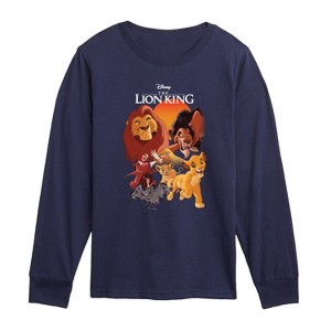 Boys' - Disney - Lion King Poster Long Sleeve Graphic T-Shirt - 1 of 3