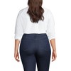 Lands' End Women's High Rise Adaptive Lycra Skinny Jeans - 2 of 4