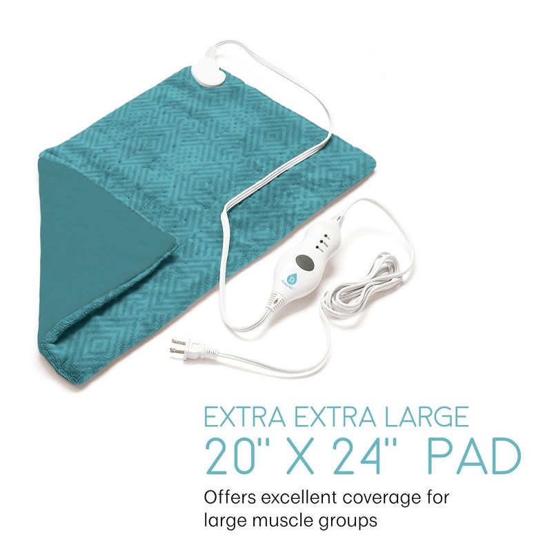 Pursonic Extra Extra Large Electric Heating Pad, 3 of 6