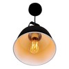 CWI Lighting Elisa 1 Light Down Pendant With Black Finish - 3 of 4
