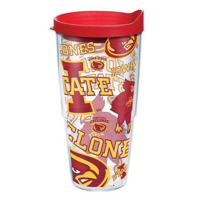 NCAA Iowa State Cyclones All Over Classic Tumbler with Lid - 24oz