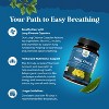 Lung Cleanse Capsules, Lung Detox Mullein Leaf Capsules, Respiratory Supplement for Sinus Immunity Breathing Support, Nature's Craft, 30ct - 3 of 4